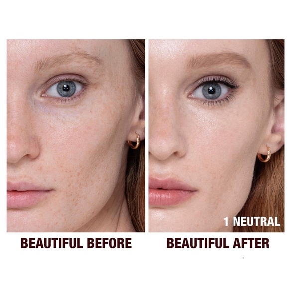 Charlotte Tilbury Beautiful Skin Foundation 1 Neutral NIB 1 FL OZ/30 ml - Picture 5 of 7